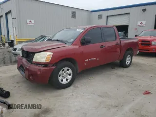 2007 Nissan Titan XE with VIN 1N6AA07AX7N229425, listed as a Copart auction lot 45583465 with 257,361 mi miles and Salvage Title. Bid and sale history available at DreamBid. Image 1.