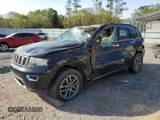2020 Jeep Grand Cherokee Limited with VIN 1C4RJEBGXLC295302, listed as a Copart auction lot 49947655 with 105,106 mi miles and Salvage Title. Bid and sale history available at carsss.com. Image 1.