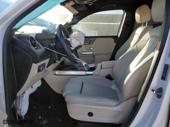 2021 Mercedes-Benz GLB with VIN W1N4M4GB0MW101085, listed as a Copart auction lot 86652074 with 93,919 mi miles and Salvage Title. Bid and sale history available at carsss.com. Image 7.