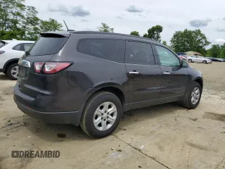 2017 Chevrolet Traverse LS with VIN 1GNKVFED6HJ239185, listed as a Copart auction lot 57571955 with 191,673 mi miles and Clean title. Bid and sale history available at DreamBid. Image 3.