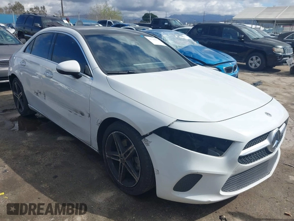 2022 Mercedes-Benz A 220 with VIN W1K3G4EB0NJ338614, listed as a IAAI auction lot 41709933 with 207,910 mi miles and . Bid and sale history available at DreamBid. Image 1.