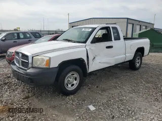 2007 Dodge Dakota ST with VIN 1D7HE22K87S199866, listed as a Copart auction lot 78001294 with 120,374 mi miles and Salvage Title. Bid and sale history available at DreamBid. Image 1.