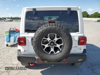 2021 Jeep Wrangler Unlimited Rubicon z VIN 1C4HJXFN1MW749453, wystawiony jako Copart lot #58394975 z przebiegiem 23 394 mil mil oraz Czysty tytuł • Clean title. Historia ofert i sprzedaży dostępna na DreamBid. Obrazek 6.