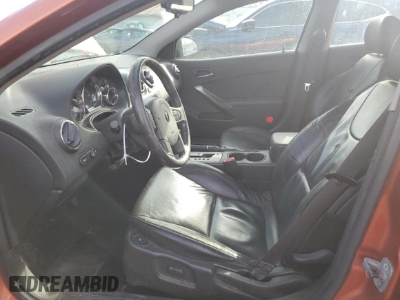 2005 Pontiac G6 GT with VIN 1G2ZH548154173379, listed as a Copart auction lot 86245824 with 133,367 mi miles and Salvage Title. Bid and sale history available at carsss.com. Image 7.