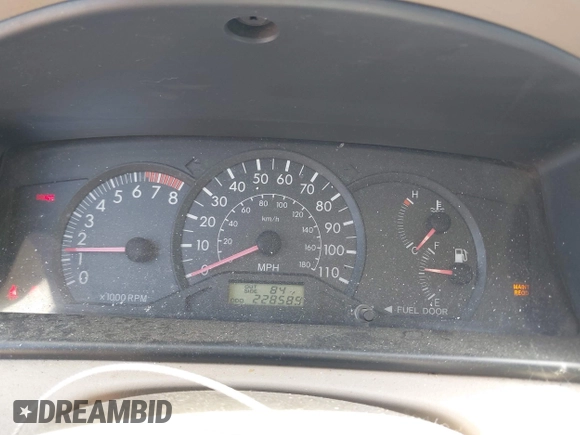 2006 Toyota Corolla CE with VIN 1NXBR32EX6Z644627, listed as a IAAI auction lot 42104268 with 228,589 mi miles and . Bid and sale history available at DreamBid. Image 7.