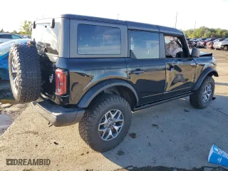 2024 Ford Bronco Badlands with VIN 1FMEE9BP5RLA45061, listed as a Copart auction lot 74186774 with 767 mi miles and Salvage Title. Bid and sale history available at carsss.com. Image 3.