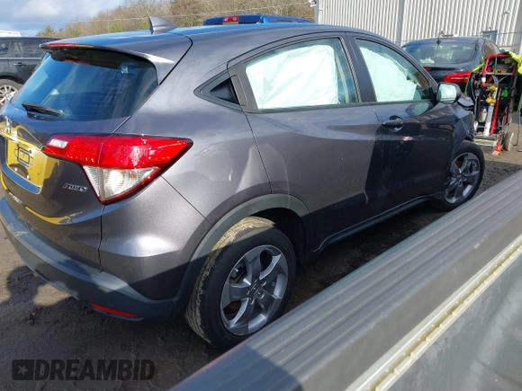 2021 Honda HR-V LX with VIN 3CZRU6H35MM707234, listed as a IAAI auction lot 41066081 with 60,091 mi miles. Bid and sale history available at carsss.com. Image 4.