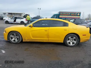 2014 Dodge Charger Police with VIN 2C3CDXAT9EH350916, listed as a IAAI auction lot 42030015 with 222,044 mi miles and . Bid and sale history available at DreamBid. Image 14.