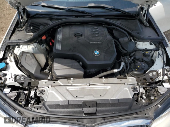 2020 BMW 3 Series 330i with VIN 3MW5R1J08L8B43219, listed as a Copart auction lot 53670875 with Not Provided miles and Salvage Title. Bid and sale history available at carsss.com. Image 11.