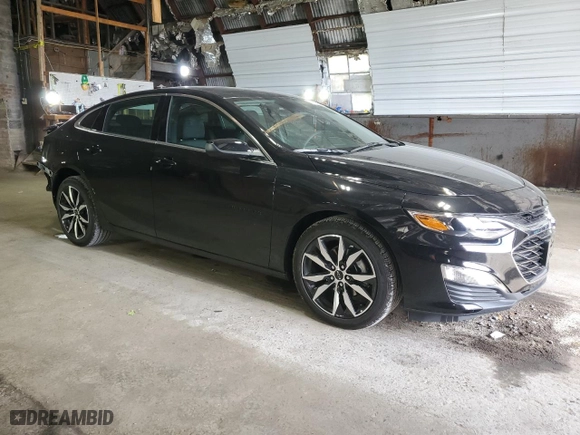 2024 Chevrolet Malibu RS with VIN 1G1ZG5ST2RF176607, listed as a Copart auction lot 73994474 with 827 mi miles and Salvage Title. Bid and sale history available at carsss.com. Image 4.