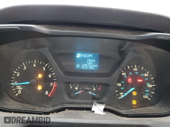 2018 Ford Transit with VIN 1FTYR2CM2JKA17181, listed as a Copart auction lot 45271495 with 129,792 mi miles and Salvage Title. Bid and sale history available at carsss.com. Image 9.