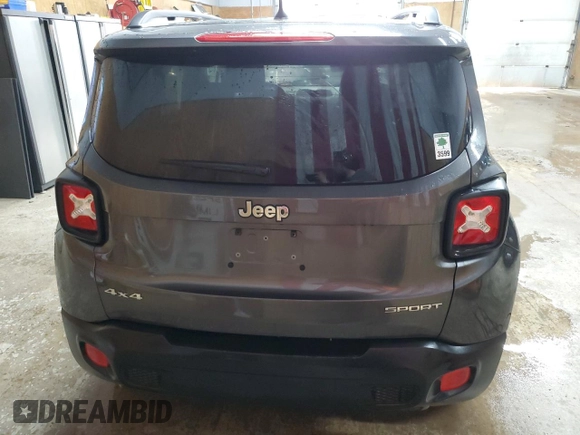 2017 Jeep Renegade Sport with VIN ZACCJBABXHPG61076, listed as a Copart auction lot 48559045 with Not Provided miles and Clean Title. Bid and sale history available at carsss.com. Image 6.