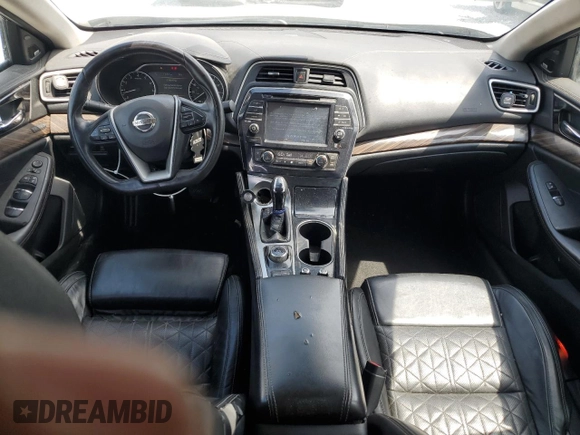 2017 Nissan Maxima SV with VIN 1N4AA6AP9HC409890, listed as a Copart auction lot 55473195 with 104,518 mi miles and Clean Title. Bid and sale history available at DreamBid. Image 8.