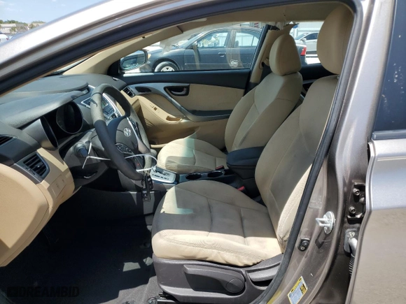 2011 Hyundai Elantra GLS PZEV with VIN 5NPDH4AE4BH045735, listed as a Copart auction lot 53339785 with 58,897 mi miles and Salvage Title. Bid and sale history available at carsss.com. Image 7.