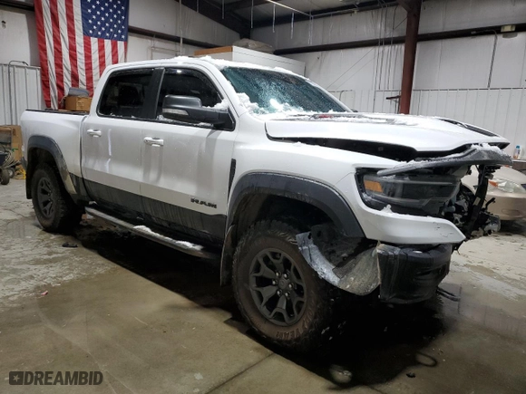 2021 Ram 1500 TRX with VIN 1C6SRFU98MN826444, listed as a Copart auction lot 88926665 with 32,280 mi miles and Salvage Title. Bid and sale history available at carsss.com. Image 4.