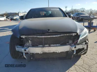 2020 Mercedes-Benz C 43 AMG with VIN 55SWF6EB2LU329244, listed as a Copart auction lot 46253045 with 55,209 mi miles and Salvage Title. Bid and sale history available at carsss.com. Image 5.