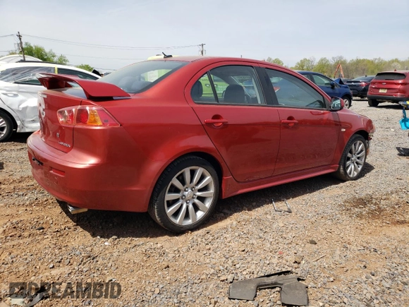 2009 Mitsubishi Lancer with VIN JA3AU86W09U034186, listed as a Copart auction lot 54118385 with 113,346 mi miles and Salvage Title. Bid and sale history available at DreamBid. Image 3.