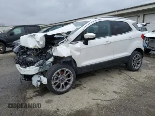 2019 Ford EcoSport Titanium with VIN MAJ6S3KL3KC280663, listed as a Copart auction lot 47838485 with Not Provided miles and Clean Title. Bid and sale history available at DreamBid. Image 1.