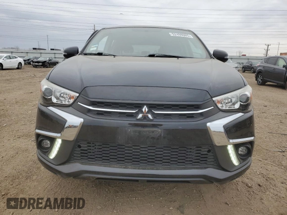 2018 Mitsubishi Outlander SE with VIN JA4AP3AW9JU018859, listed as a Copart auction lot 52498065 with 26,527 mi miles and Salvage title. Bid and sale history available at DreamBid. Image 5.
