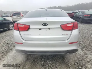 2014 Kia Optima EX with VIN 5XXGN4A77EG328301, listed as a Copart auction lot 43441085 with 203,747 mi miles and Salvage Title. Bid and sale history available at carsss.com. Image 6.