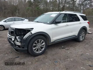 2021 Ford Explorer Limited with VIN 1FMSK7FH8MGC17300, listed as a IAAI auction lot 41537593 with 91,956 mi miles. Bid and sale history available at carsss.com. Image 18.