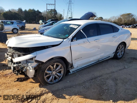 2020 Chevrolet Impala LT with VIN 1G11Z5S38LU100514, listed as a Copart auction lot 87621325 with 126,634 mi miles and Salvage Title. Bid and sale history available at DreamBid. Image 1.