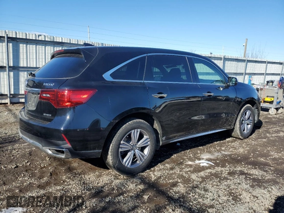 2020 Acura MDX с VIN 5J8YD4H37LL050248, выставлен на аукционе Copart как лот 45210785 с пробегом 57 671 миль миль и Списание • Salvage title. История ставок и продаж доступна на DreamBid. Изображение 3.