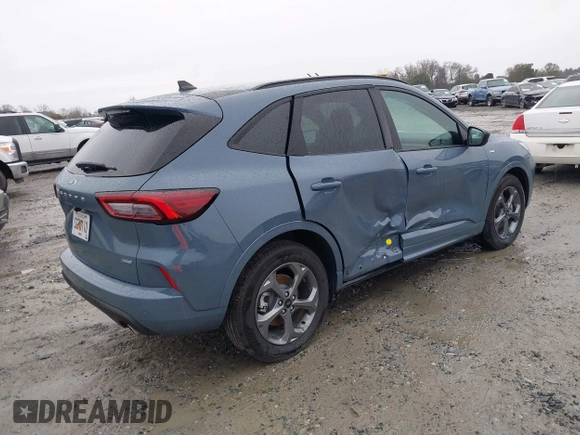 2024 Ford Escape ST-Line with VIN 1FMCU0MZ7RUA98522, listed as a IAAI auction lot 41268845 with 10,448 mi miles and . Bid and sale history available at DreamBid. Image 4.