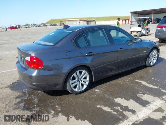 2006 BMW 3 Series 325i with VIN WBAVB13586PT20659, listed as a IAAI auction lot 42085341 with 96,128 mi miles. Bid and sale history available at carsss.com. Image 4.