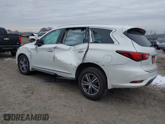 2016 Infiniti QX60 with VIN 5N1AL0MM1GC520429, listed as a IAAI auction lot 41286912 with 65,512 mi miles and . Bid and sale history available at DreamBid. Image 3.