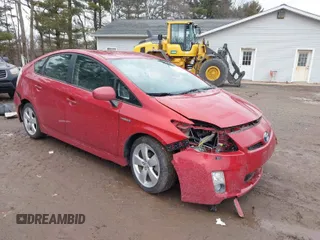 2010 Toyota Prius II with VIN JTDKN3DU7A0163609, listed as a IAAI auction lot 41739544 with 59,163 mi miles. Bid and sale history available at carsss.com. Image 1.