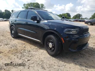 2024 Dodge Durango Pursuit with VIN 1C4RDJFG6RC147750, listed as a Copart auction lot 63186105 with 4,803 mi miles and Salvage title. Bid and sale history available at DreamBid. Image 4.