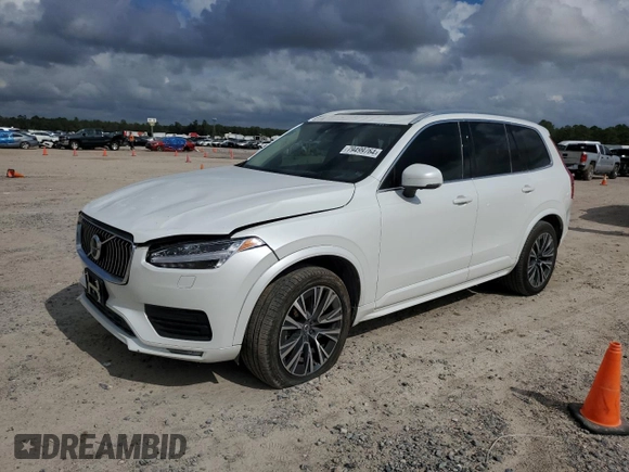 2022 Volvo XC90 Momentum with VIN YV4102CK7N1857251, listed as a Copart auction lot 79499764 with 16,293 mi miles and Salvage Title. Bid and sale history available at DreamBid. Image 1.