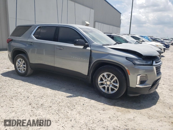 2023 Chevrolet Traverse LS with VIN 1GNERFKW9PJ213153, listed as a Copart auction lot 67842944 with 13,056 mi miles and Non Repairable. Bid and sale history available at carsss.com. Image 4.