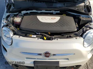 2018 FIAT 500e with VIN 3C3CFFGE7JT377367, listed as a Copart auction lot 88474685 with 34,428 mi miles and Salvage Title. Bid and sale history available at carsss.com. Image 11.