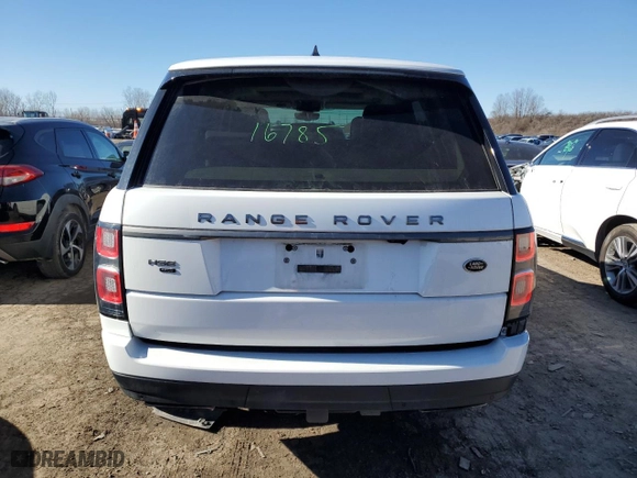 2021 Land Rover Range Rover Westminster with VIN SALGS2RU1MA422698, listed as a Copart auction lot 46550565 with NaN miles and Salvage Title. Bid and sale history available at carsss.com. Image 6.