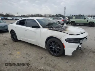 2023 Dodge Charger SXT with VIN 2C3CDXBG1PH572080, listed as a Copart auction lot 50747305 with 0 mi miles and Salvage Title. Bid and sale history available at carsss.com. Image 4.