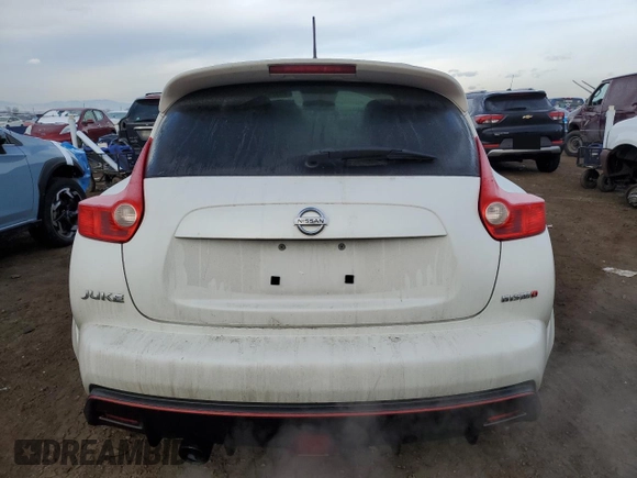 2014 Nissan Juke SL with VIN JN8AF5MV7ET365954, listed as a Copart auction lot 45328995 with 105,837 mi miles and Salvage Title. Bid and sale history available at carsss.com. Image 6.