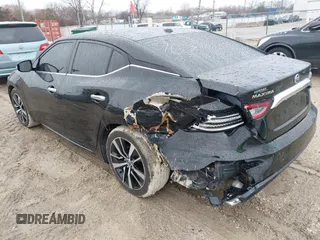 2021 Nissan Maxima SV with VIN 1N4AA6CV9MC513687, listed as a IAAI auction lot 41744440 with 67,386 mi miles and . Bid and sale history available at DreamBid. Image 3.