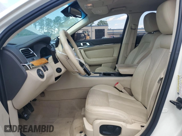 2010 Lincoln MKS with VIN 1LNHL9DR0AG615403, listed as a Copart auction lot 55128235 with 168,209 mi miles and Clean Title. Bid and sale history available at DreamBid. Image 7.