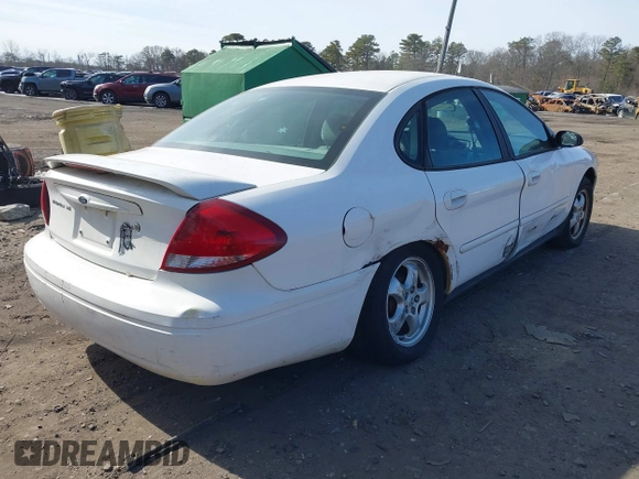 2006 Ford Taurus SE Standard with VIN 1FAHP53U96A196202, listed as a IAAI auction lot 41624553 with 203,188 mi miles and . Bid and sale history available at DreamBid. Image 4.