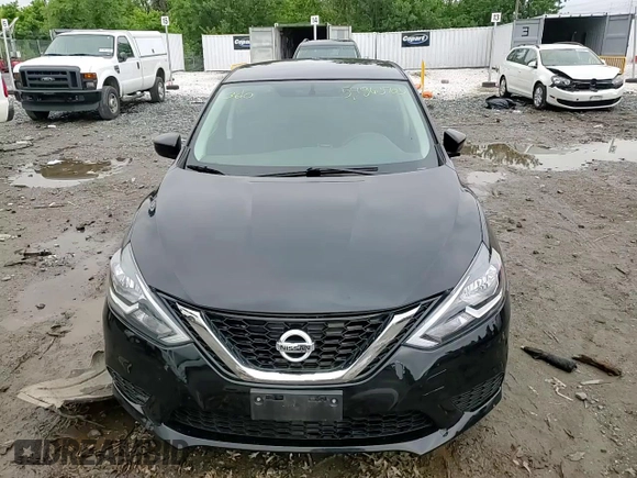 2017 Nissan Sentra S with VIN 3N1AB7AP5HY352479, listed as a Copart auction lot 58863705 with 103,983 mi miles and Salvage title. Bid and sale history available at DreamBid. Image 13.
