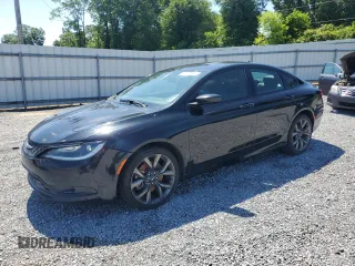 2015 Chrysler 200 S with VIN 1C3CCCBG9FN581496, listed as a Copart auction lot 56590645 with 164,672 mi miles and Clean Title. Bid and sale history available at DreamBid. Image 1.