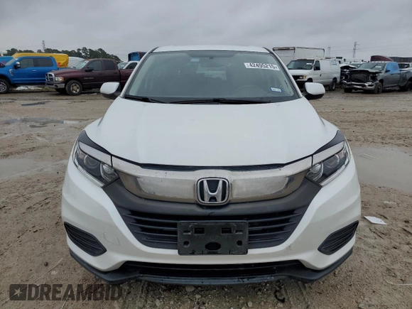 2021 Honda HR-V LX with VIN 3CZRU5H35MM713027, listed as a Copart auction lot 42495215 with 42,694 mi miles and Salvage Title. Bid and sale history available at carsss.com. Image 5.