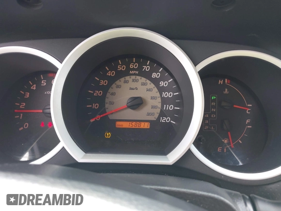 2007 Toyota Tacoma PreRunner with VIN 3TMJU62N07M041367, listed as a IAAI auction lot 41807388 with 158,811 mi miles and . Bid and sale history available at DreamBid. Image 7.