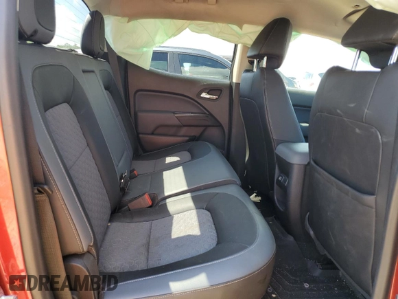 2015 Chevrolet Colorado 2WD Z71 with VIN 1GCGSCE35F1186280, listed as a Copart auction lot 56596115 with 123,041 mi miles and Salvage title. Bid and sale history available at DreamBid. Image 10.