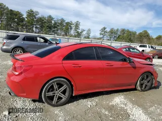 2016 Mercedes-Benz CLA 250 with VIN WDDSJ4EB5GN358933, listed as a Copart auction lot 81888663 with 90,371 mi miles and . Bid and sale history available at DreamBid. Image 3.