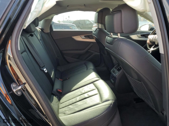 2018 Audi A4 Premium with VIN WAUKMAF44JA234700, listed as a Copart auction lot 45389325 with 50,971 mi miles and Salvage Title. Bid and sale history available at carsss.com. Image 10.