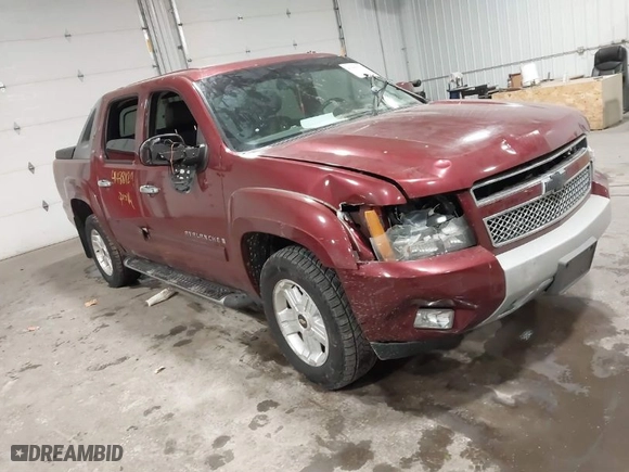 2009 Chevrolet Avalanche LT w/2LT with VIN 3GNFK22029G274846, listed as a IAAI auction lot 41488129 with 0 mi miles. Bid and sale history available at carsss.com. Image 1.