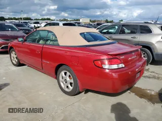 2001 Toyota Solara SE with VIN 2T1FF28P01C439535, listed as a Copart auction lot 74209894 with 231,931 mi miles and Non Repairable. Bid and sale history available at carsss.com. Image 2.